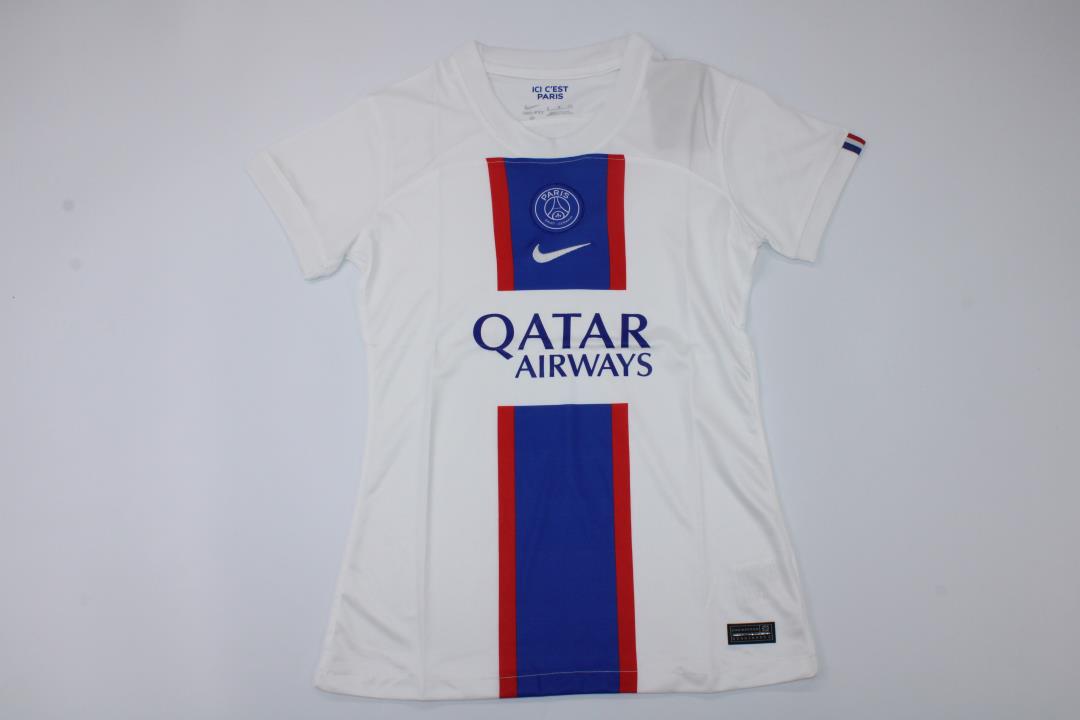 AAA Quality Paris St Germain Woman 22/23 Third White Jersey